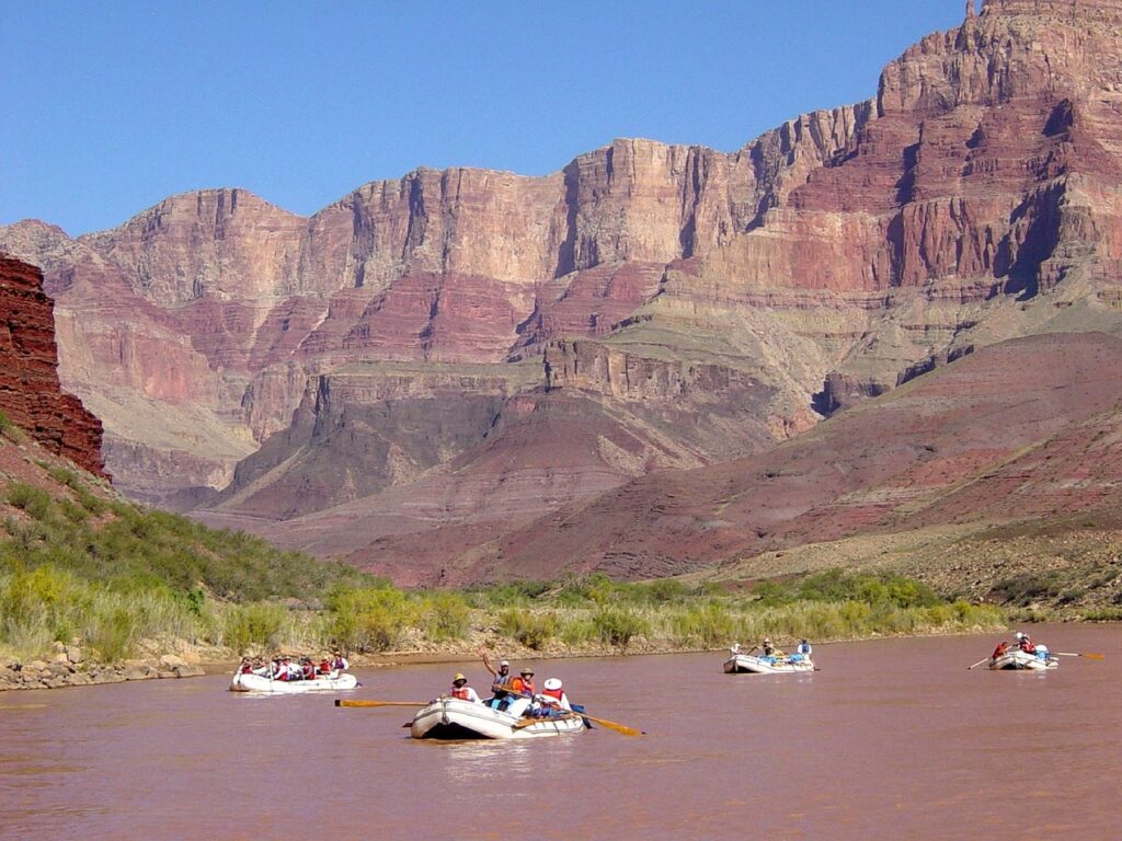 Rafting the Colorado River -North American Adventures