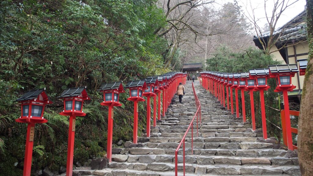 Kifune Shrine steps