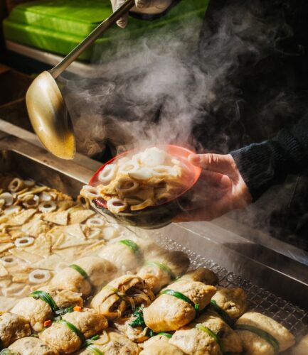 Fish Cake in Busan Market