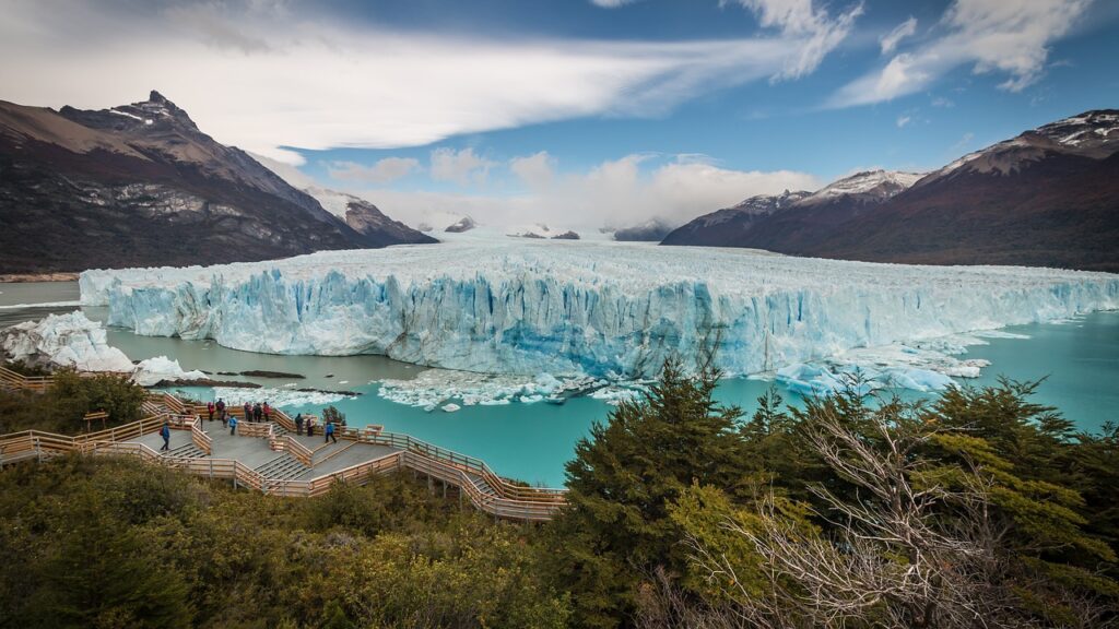Perito Moreno Glacier located in the Los Glaciares National Park