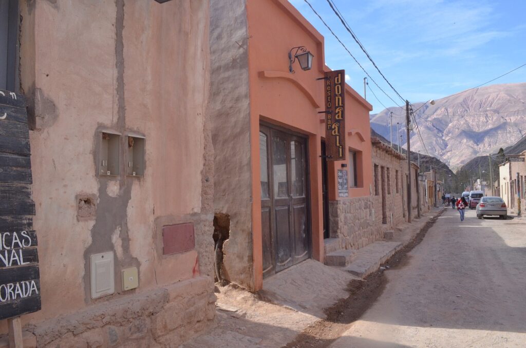 Purmamarca village in the Jujuy province