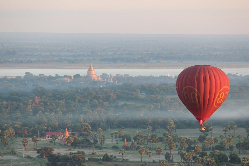Hot Air Balloon Trips Myanmar