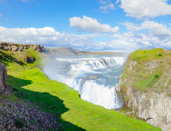 Gullfoss waterfall