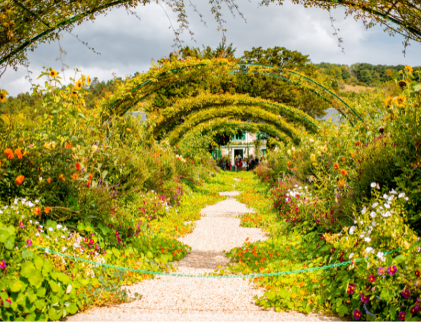 Claud Monet's Garden in Giverny