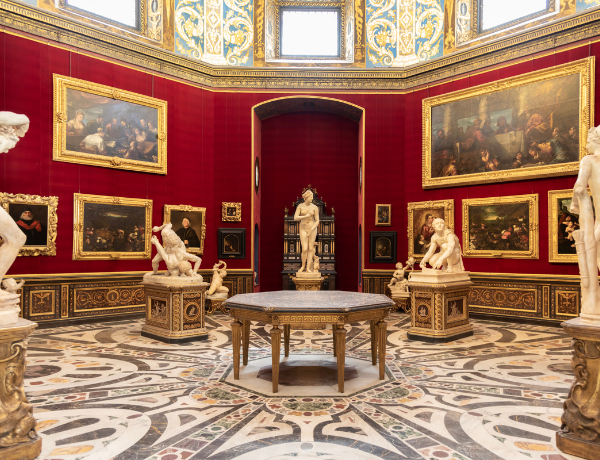 Uffizi Palace in Florence - Firenze, Italy