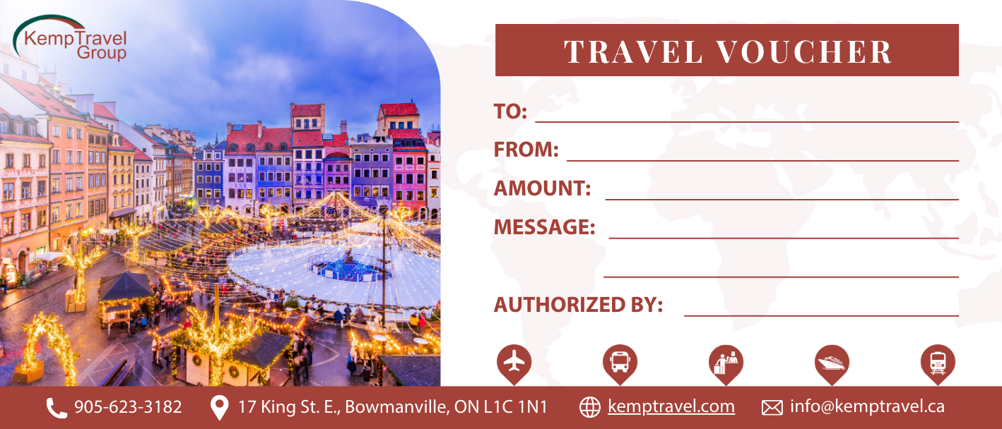 Kemp Travel 2024 Christmas Voucher - 8