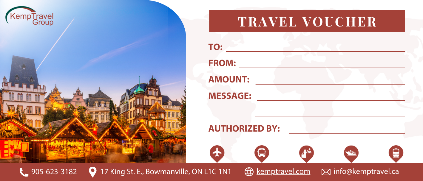Kemp Travel 2024 Christmas Voucher - 9