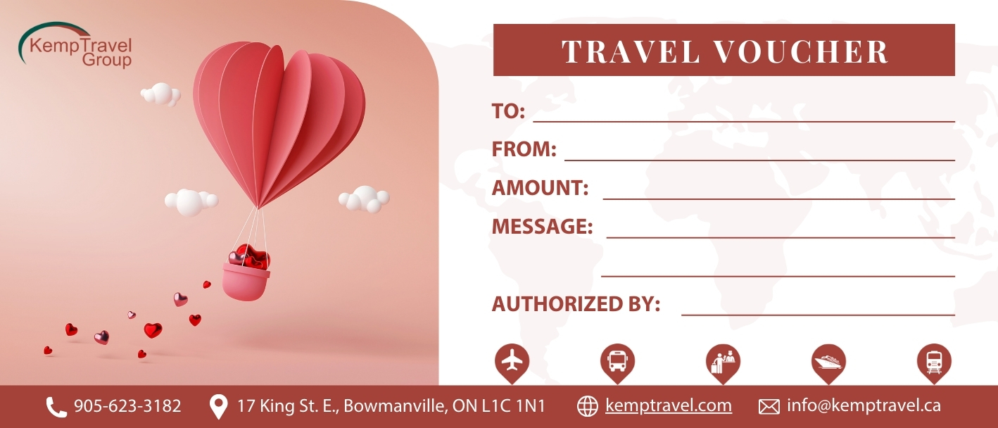 Kemp Travel - Love - Gift Vouchers 4
