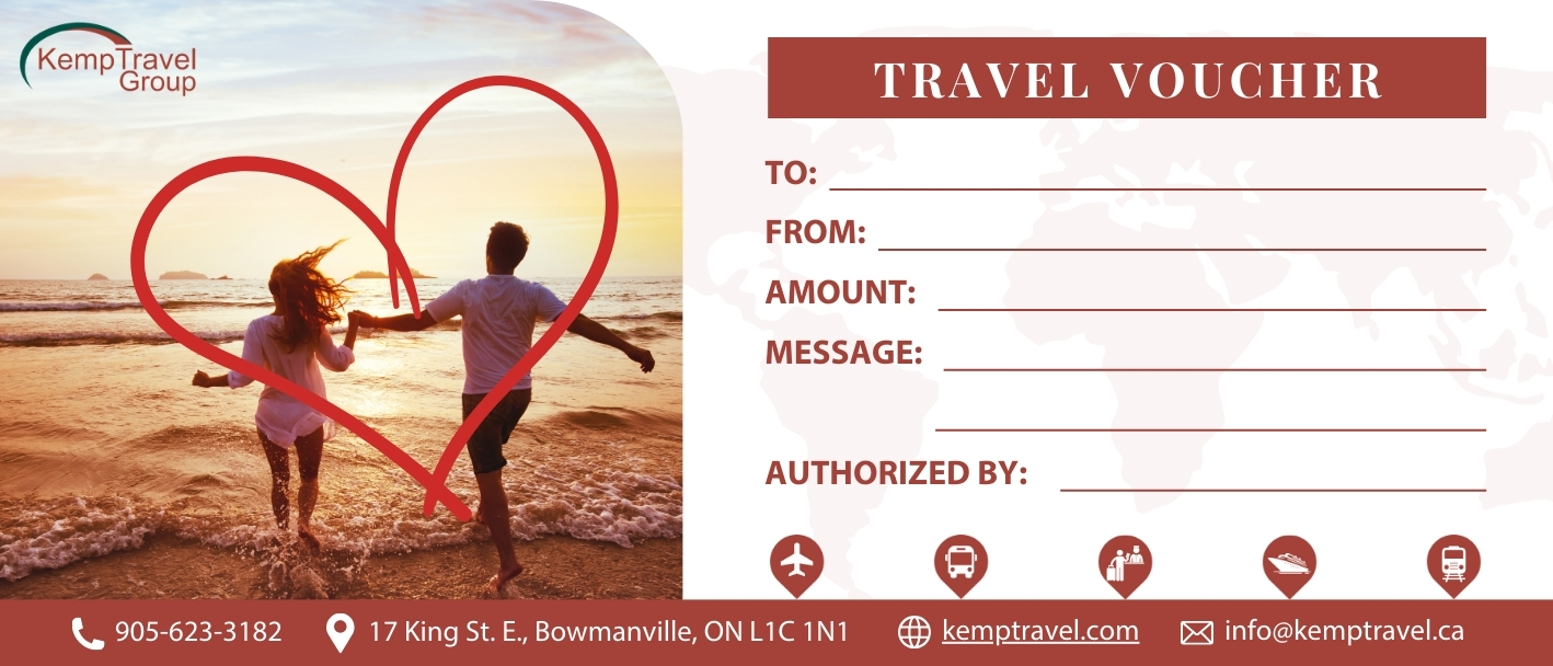Kemp Travel - Love - Gift Vouchers 7