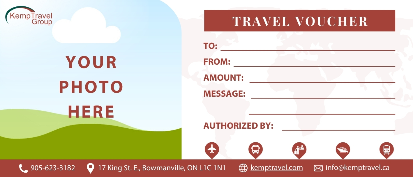 Kemp Travel - Custom Voucher