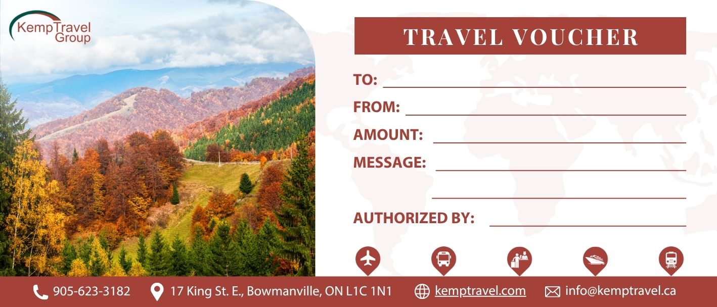 Kemp Travel Voucher - Fall 2